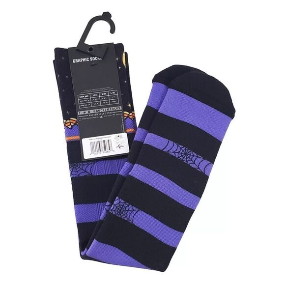 Universal Studios Halloween Lil Boo Knee High Socks Size 7.5-10  NWT - Picture 2 of 5